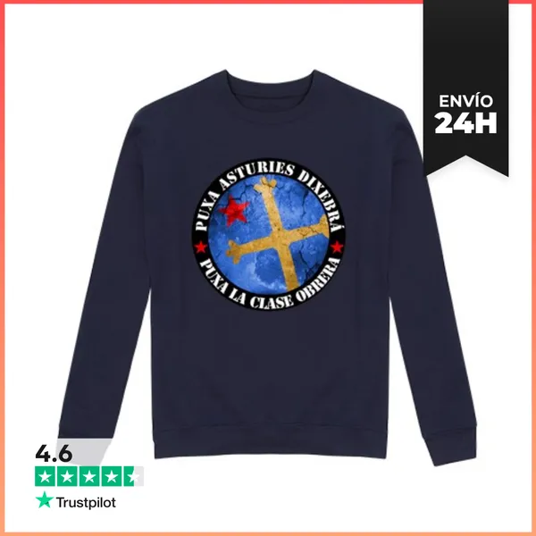 Sudadera Unisex Puxa Asturies LaTostadora