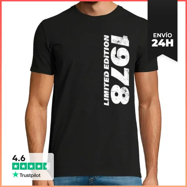 Camiseta Hombre Clásica 1978 Aniversario LaTostadora