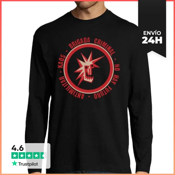 Camiseta Hombre Manga Larga RIP ZEN LaTostadora
