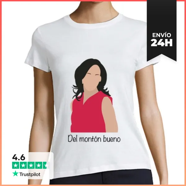 Camiseta Mujer Clásica Del Montón Bueno LaTostadora