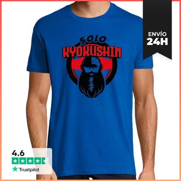 Camiseta Hombre Clásica SoloKyokushin Logo LaTostadora