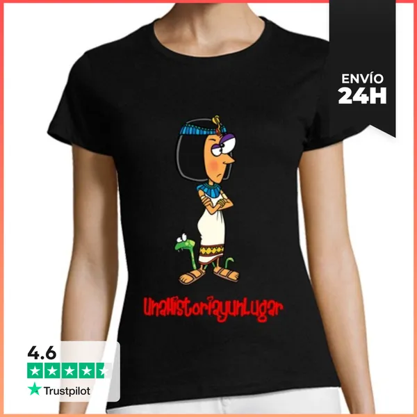 Camiseta Mujer Clásica CleopatraW LaTostadora