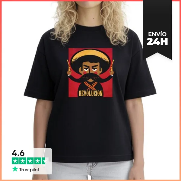 Camiseta Mujer Boxy Revolución LaTostadora