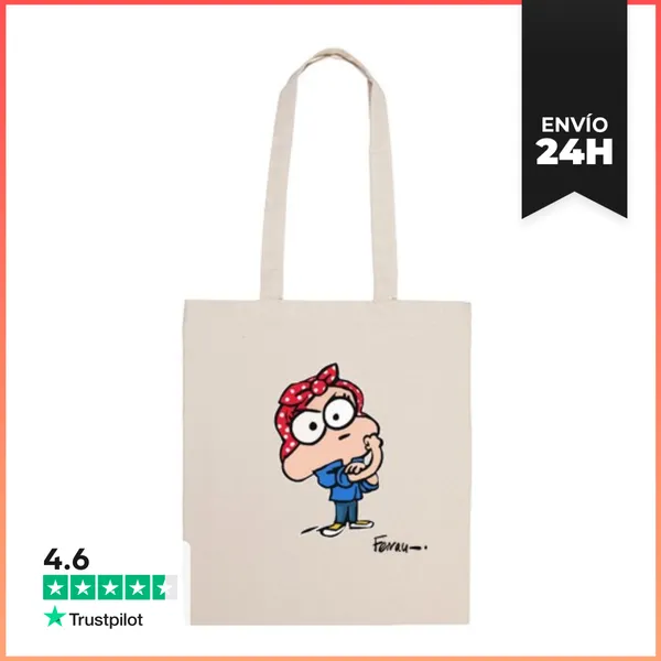 Bolsa De Tela Bolsa Dona Treballadora LaTostadora