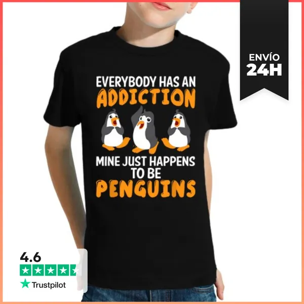 Camiseta Clásica Para Niños Todo El Mundo Tiene Una Adicción A