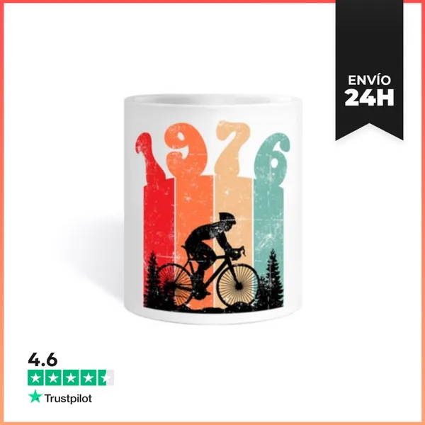 Taza 1976 Ciclista LaTostadora