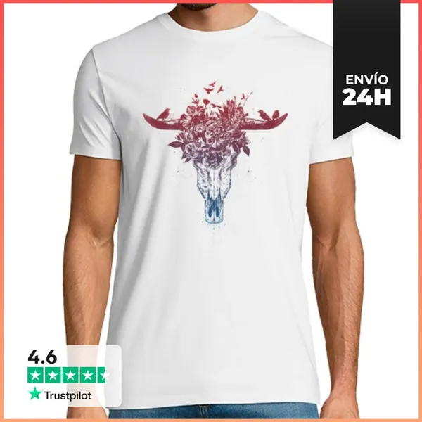 Camiseta Hombre Clásica Verano Muerto LaTostadora
