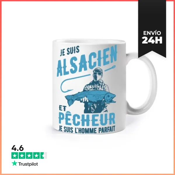 Taza Pescador Y Alsaciano LaTostadora