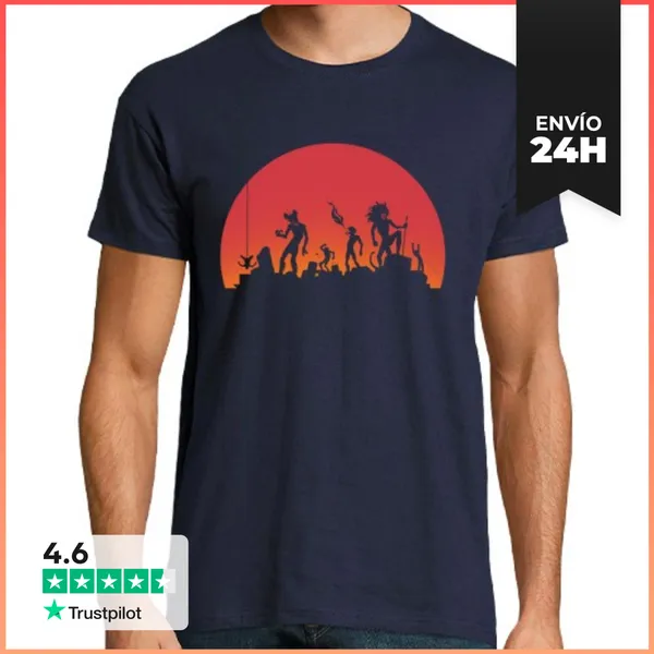 Camiseta Hombre Clásica La Banda Del Basurero LaTostadora