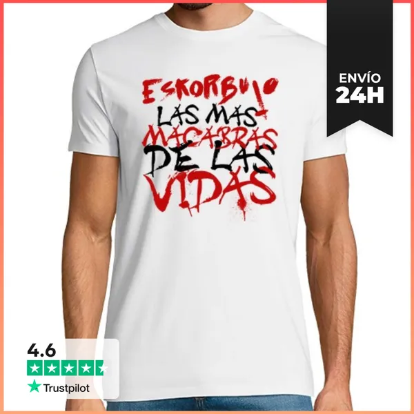 Camiseta Hombre Clásica La Más Macabra De Las Vidas LaTostadora