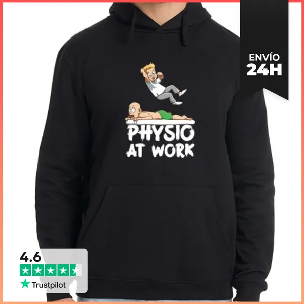 Sudadera Unisex Con Capucha Wrestling Physiotherapist Physio At