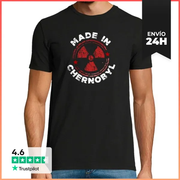 Camiseta Hombre Clásica Chernobyl LaTostadora