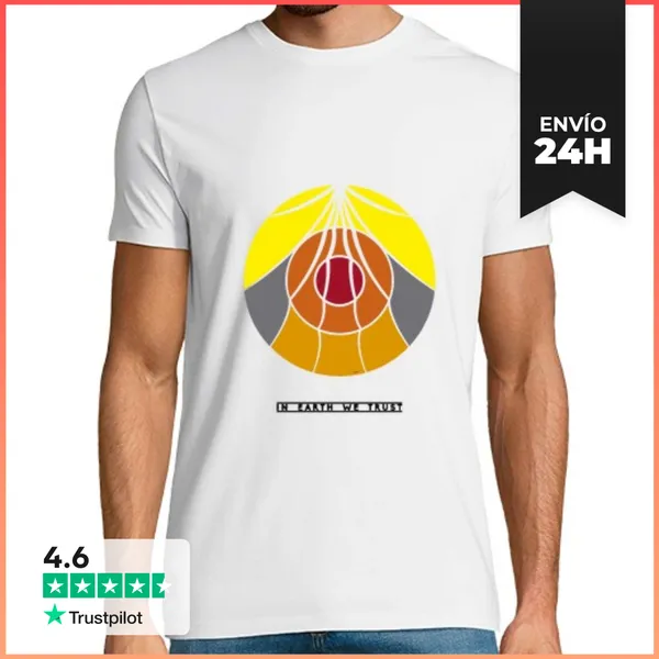 Camiseta Hombre Clásica Seismic Earth LaTostadora
