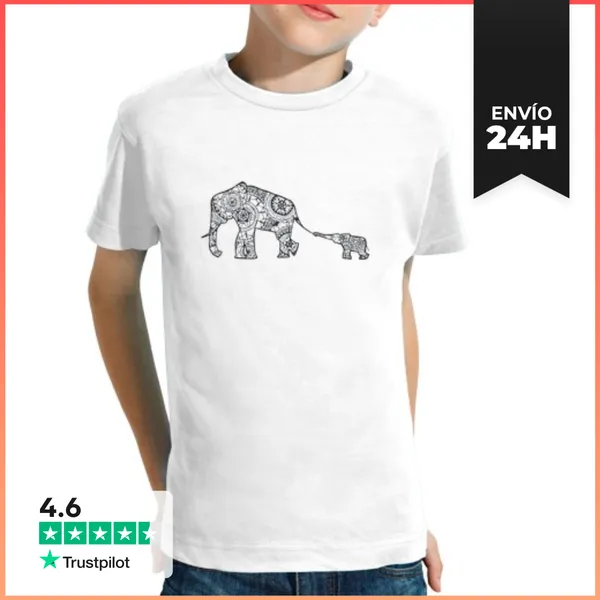 Camiseta Clásica Para Niños Camiseta Madre E Hijo, Niñe
