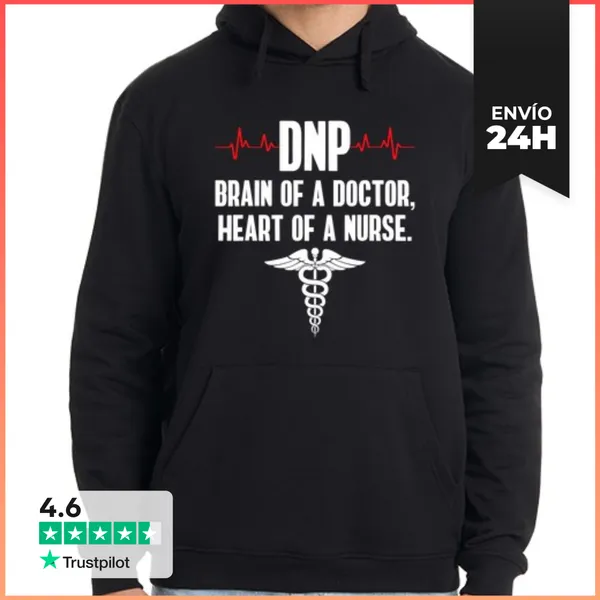 Sudadera Unisex Con Capucha Dnp Doctor En Práctica De Enfermería
