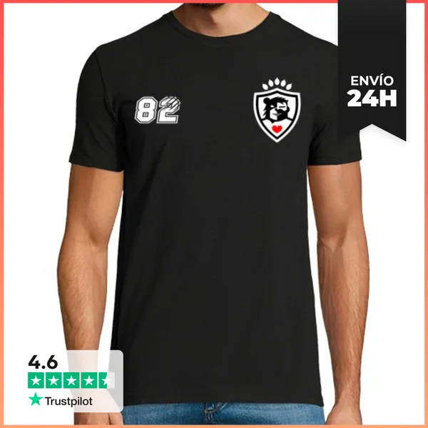 Camiseta Hombre Clásica ESCUDO 82 SE LaTostadora