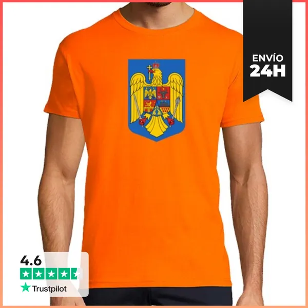 Camiseta Hombre Clásica RUMANIA LaTostadora