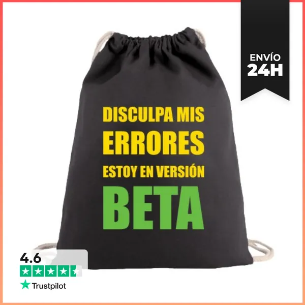 Mochila Saco Con Cuerdas Versión Beta 2 LaTostadora