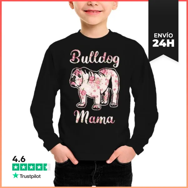 Camiseta Manga Larga Para Niños Idea De Regalo De Raza De Perro