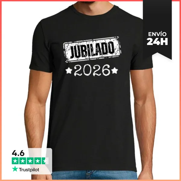 Camiseta Hombre Clásica Regalo Jubilación Hombre LaTostadora