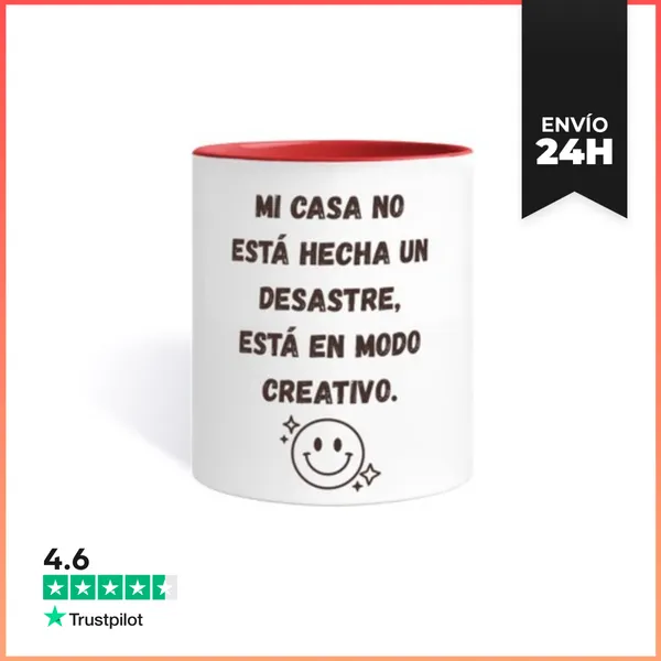 Taza De Colores Modo Creativo LaTostadora