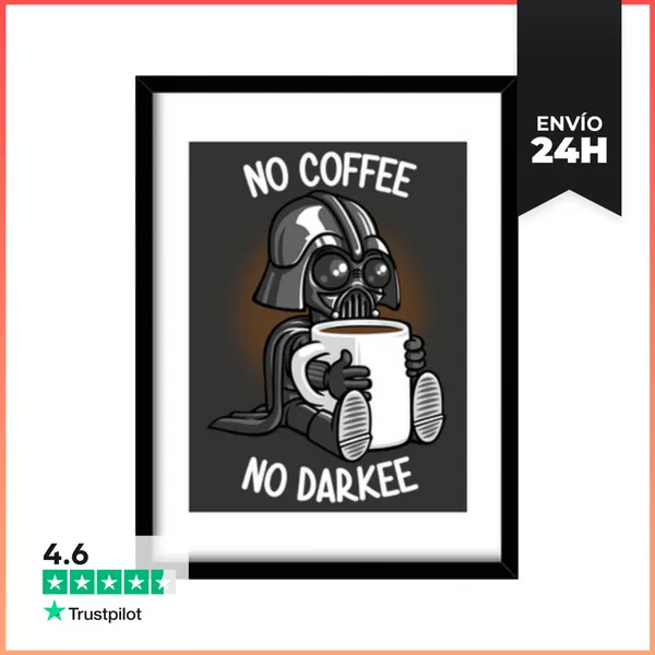 Cuadro Con Marco Vertical Sin Café Ni Oscuro LaTostadora