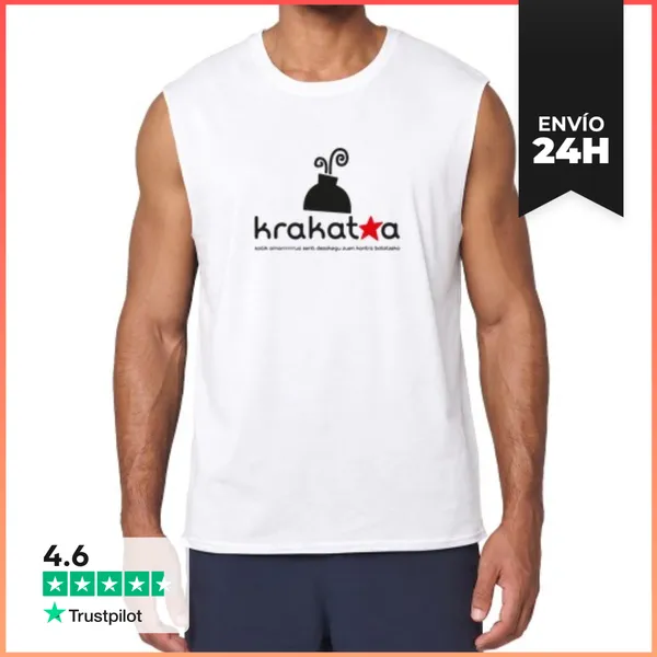 Camiseta Sin Mangas Krakatoa LaTostadora