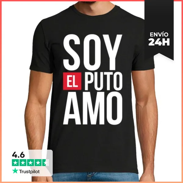 Camiseta Hombre Clásica El Puto Amo LaTostadora