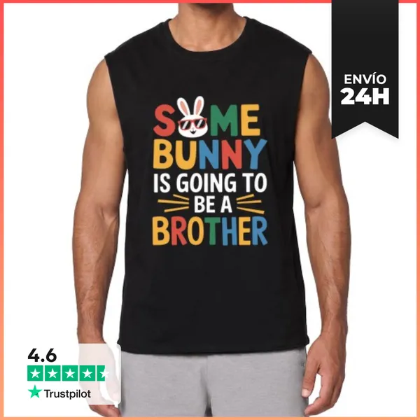 Camiseta Sin Mangas Lindo Diseño De Hermano De Pascua LaTostadora
