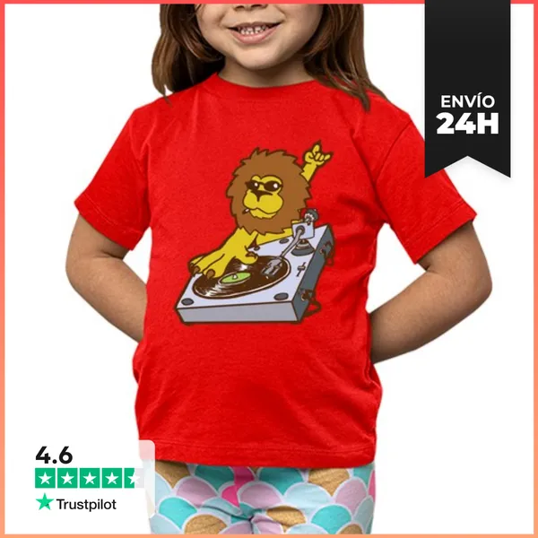 Camiseta Clásica Para Niños Dj León LaTostadora
