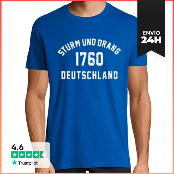 Camiseta Hombre Clásica Sturm Und Drang LaTostadora