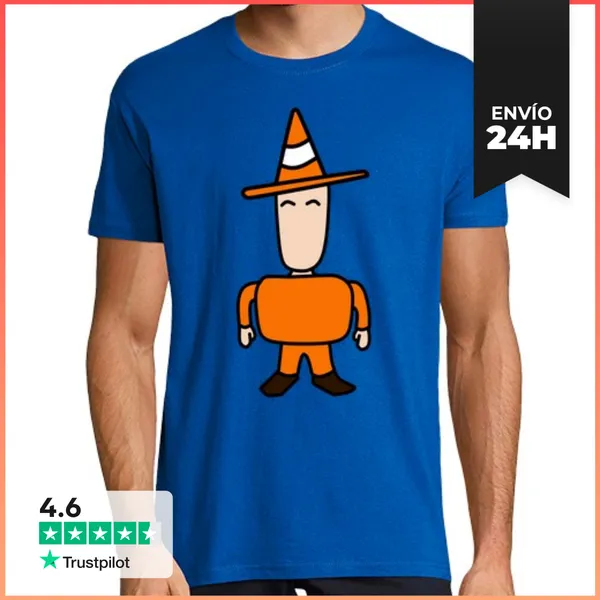 Camiseta Hombre Clásica El Capitán Cono LaTostadora