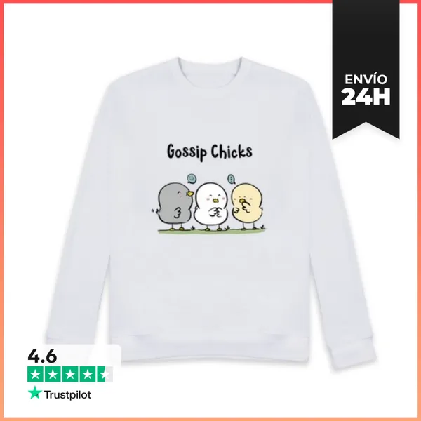 Sudadera Unisex Gossip Chicks Sudadera LaTostadora
