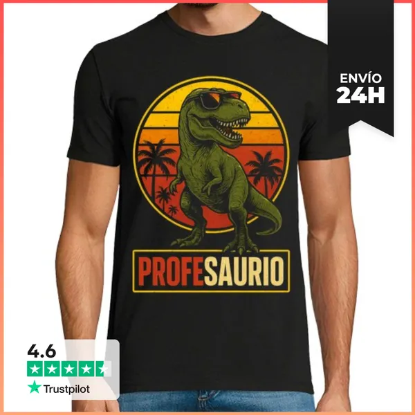 Camiseta Hombre Clásica Regalo Profesor Viejo Profesaurio