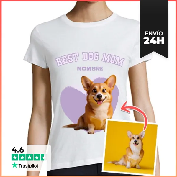 Camiseta Mujer Clásica Diseño 4686633 LaTostadora