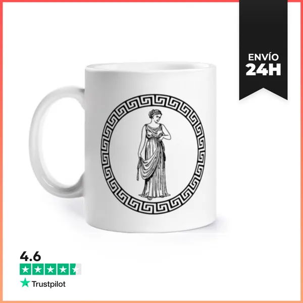 Taza Mitología Griega Antigua Grecia LaTostadora
