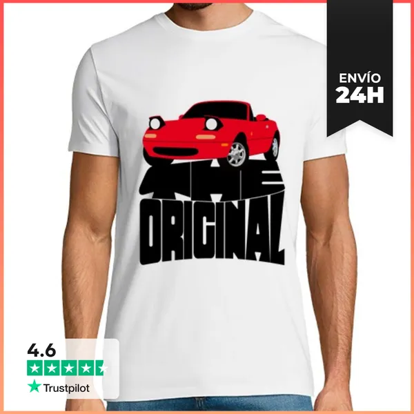 Camiseta Hombre Clásica Camiseta The Original Classic Red