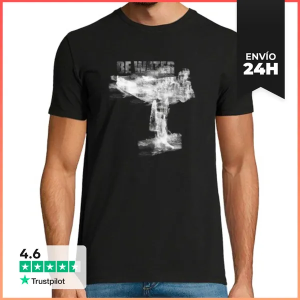 Camiseta Hombre Clásica Be Water LaTostadora