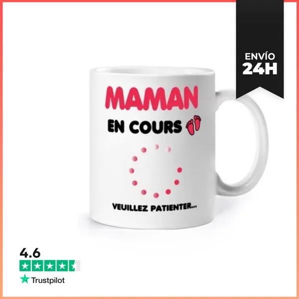 Taza De Mamá En Progreso Regalo De Mamá Futura LaTostadora