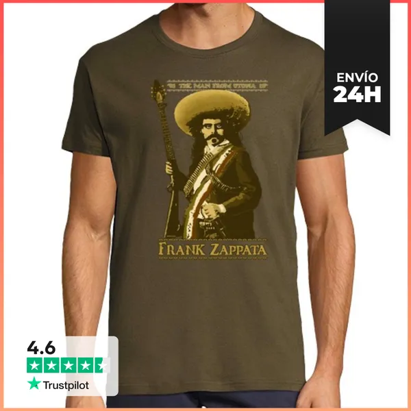 Camiseta Hombre Clásica Frank Zappata LaTostadora