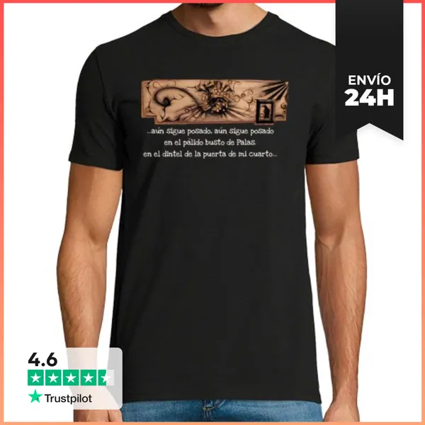 Camiseta Hombre Clásica Noche Plutónica LaTostadora