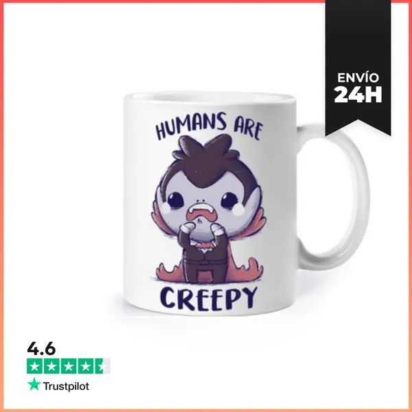Taza Humanos Espeluznantes LaTostadora