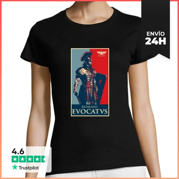 Camiseta Mujer Clásica ROMANI EVOCATUS LaTostadora
