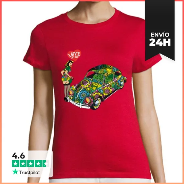 Camiseta Mujer Clásica Dessin 477301 LaTostadora