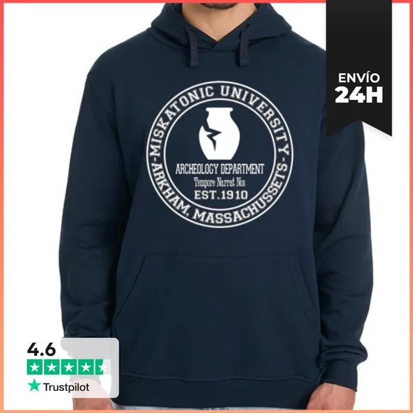 Sudadera Unisex Con Capucha Departamento De Arqueología De La
