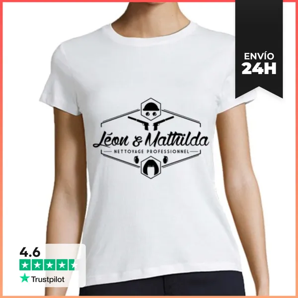 Camiseta Mujer Clásica Léon & Mathilda LaTostadora