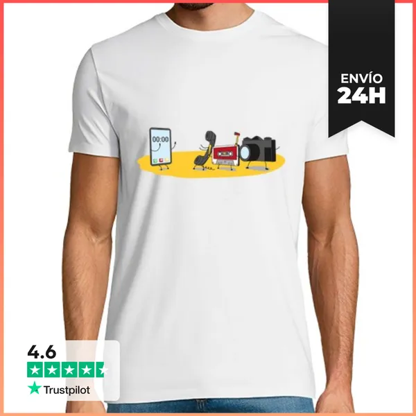 Camiseta Hombre Clásica Old Bully LaTostadora