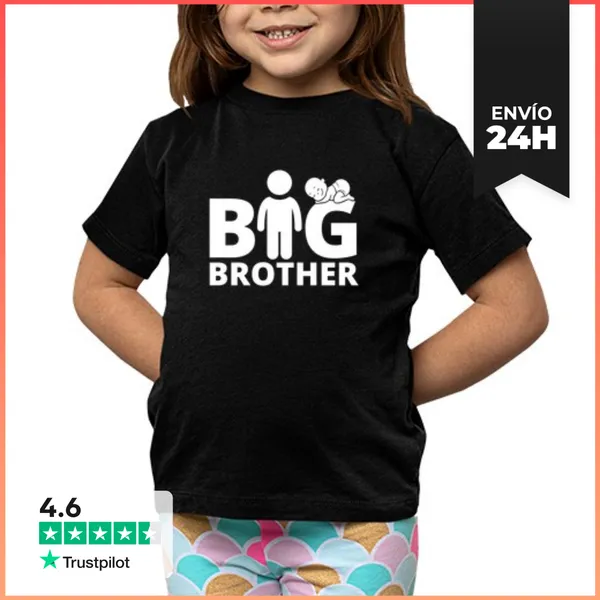 Camiseta Clásica Para Niños Hermano Mayor Ascendido A Hermano