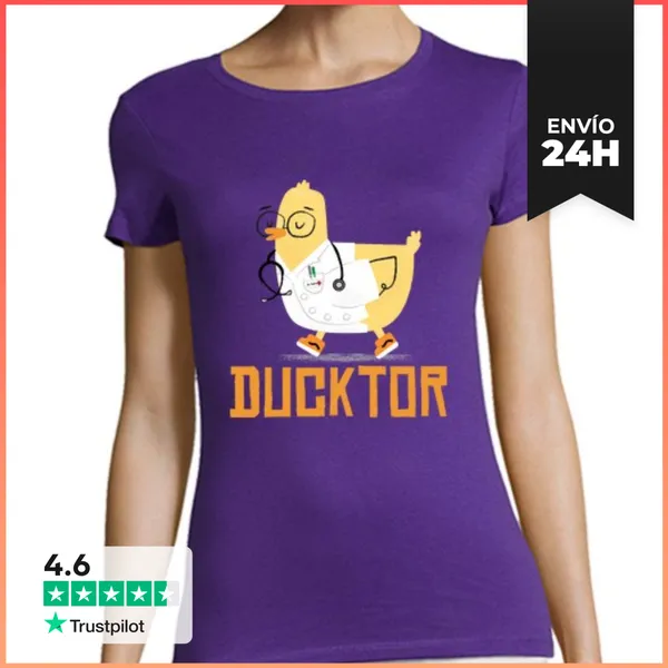 Camiseta Mujer Clásica Pato LaTostadora