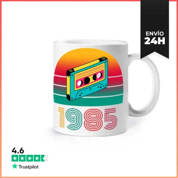 Taza Retro 1985 LaTostadora